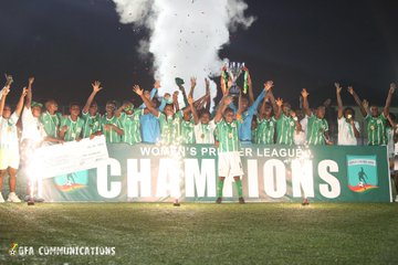 Doris Boaduwaa bags brace as Hasaacas Ladies wallop Ampem Darkoa to win 5th league title