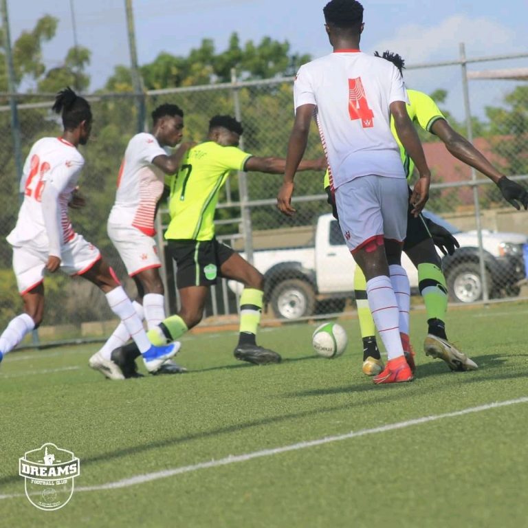 2020/21 GPL: Match Report: Dreams FC fight back to hold WAFA at Sogakope