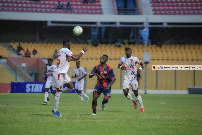 WATCH HIGHLIGHTS: Legon Cities 1-2 Hearts Of Oak