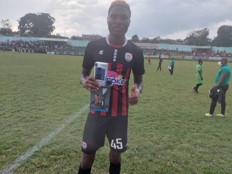 Andy Okpe wins MOTM award in Inter Allies defeat to Asante Kotoko
