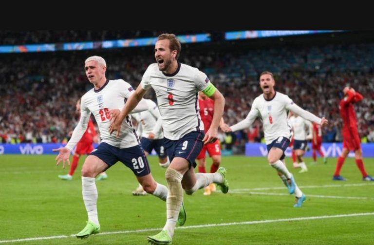 Euro 2020 semi-final: Kane sends England into first major men’s final since 1966 after win over Denmark