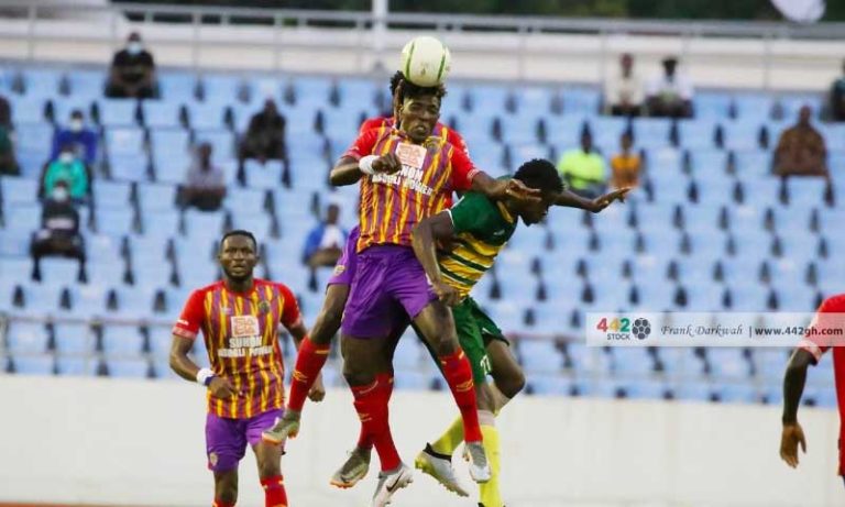 2020/21 GPL: Match Report – Hearts Of Oak hold Ebusua Dwarfs, set to win first league title in a decade with next win