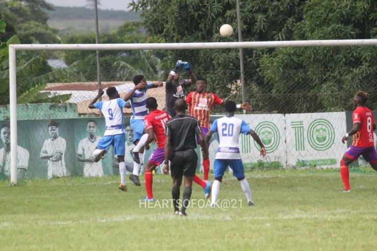 2020/21 MTN FA Cup: Hearts Of Oak subdue Young Wise to progress to last eight