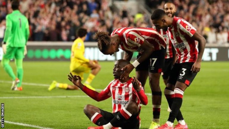 Brentford come from behind twice to hold Liverpool in thriller