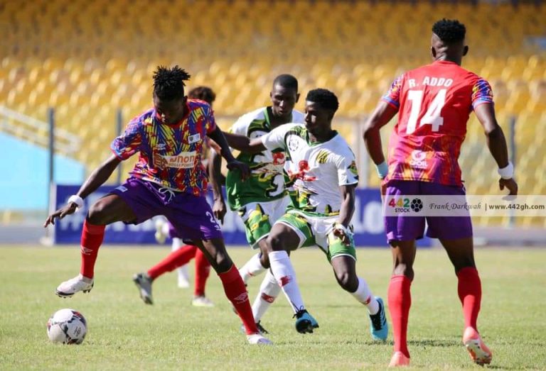 Match Report: Two second-half late goals secure win for Hearts Of Oak over CI Kamsar in Caf Champions League preliminary round
