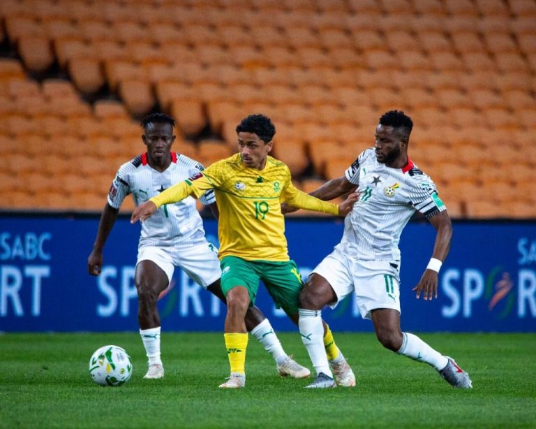 2022 WCQ: South Africa beat Ghana to go top of Group G