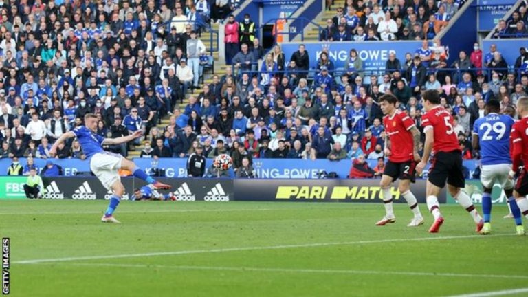 Late goals give Leicester City thrilling win over Man United