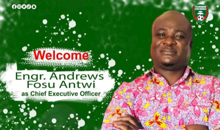 Eleven Wonders appoint Engineer Andrews Fosu Antwi as new CEO