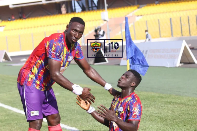 CAF Champions League: Hearts of Oak earn slim first leg advantage over Wydad