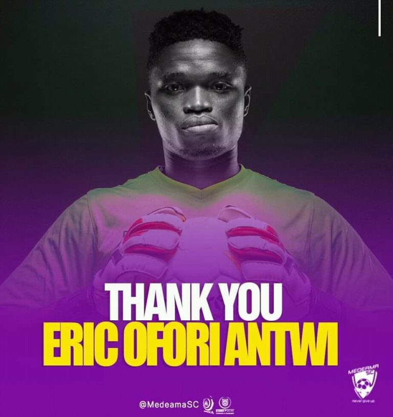 Medeama Sc confirm  Eric Ofori Antwi to Legon Cities