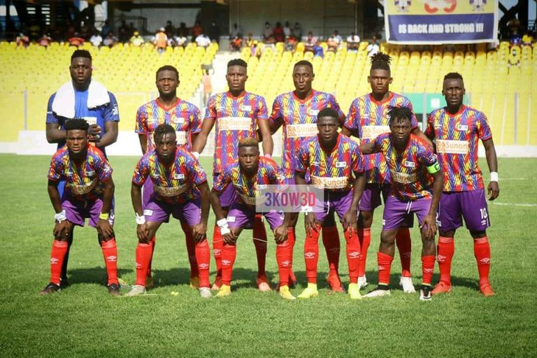 WATCH HIGHLIGHTS: Hearts Of Oak 1-0 Wydad Athletic Club