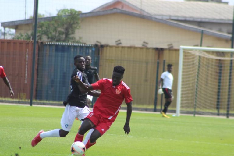 Highlights of striker George Mfegue who is joining Kotoko