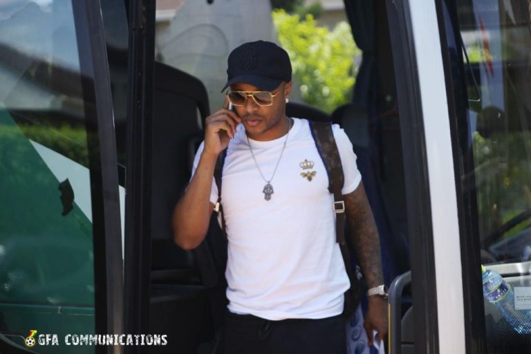 PICTURES: Black Stars players arrive for Zimbabwe ties