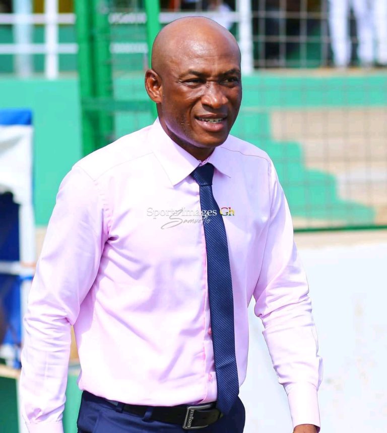 Kotoko coach Prosper Narteh lauds Andrews Appau & Maxwell Agyemang after showing trust in duo in Gold Stars win
