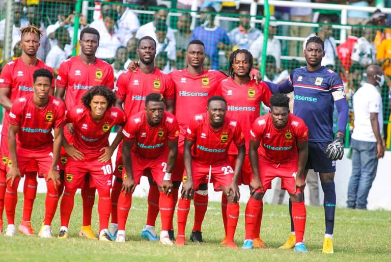 Justice Blay starts as Asante Kotoko name starting XI to face Accra Lions