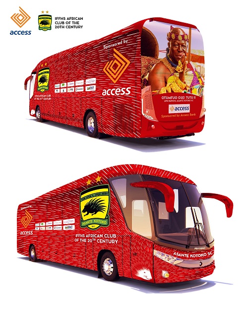 PHOTOS: Asante Kotoko unveil new team bus