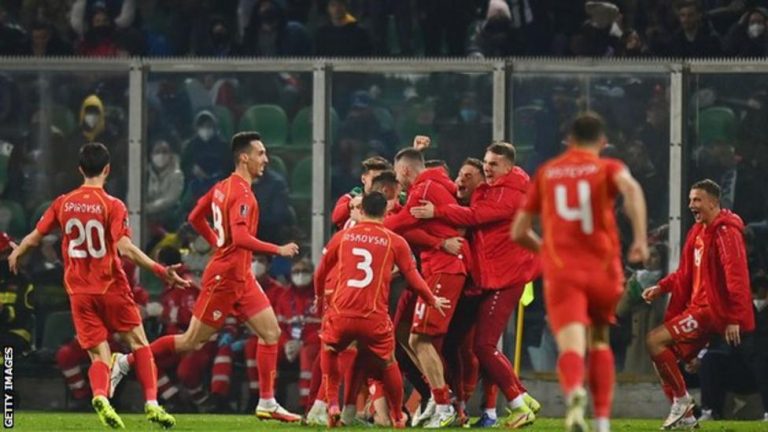 European champions Italy out of 2022 World Cup after being stunned by North Macedonia