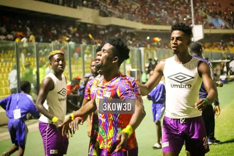 Hearts Of Oak wins first trophy of the season as they beat Asante Kotoko to lift  the 2022 President’s Cup