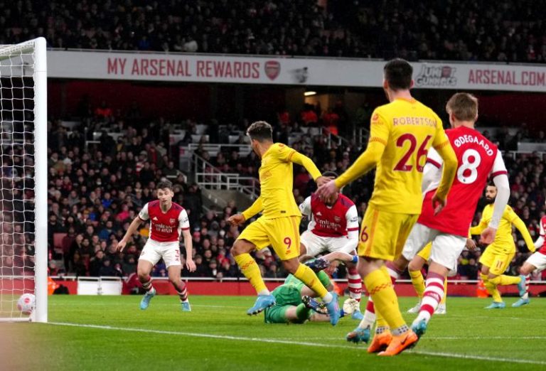 Liverpool edge Arsenal to move to within one point of Man City, Spurs keep European dreams alive with win at Brighton