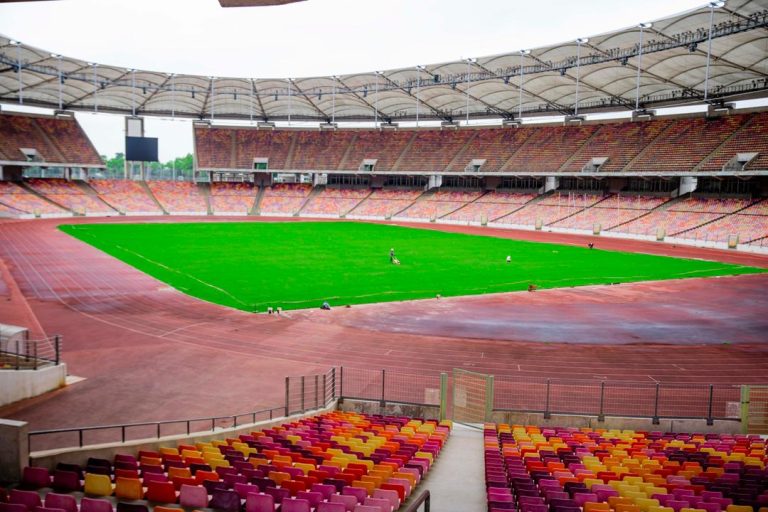 VIDEO. Light goes off at Moshood Abiola National Stadium during Black Stars training