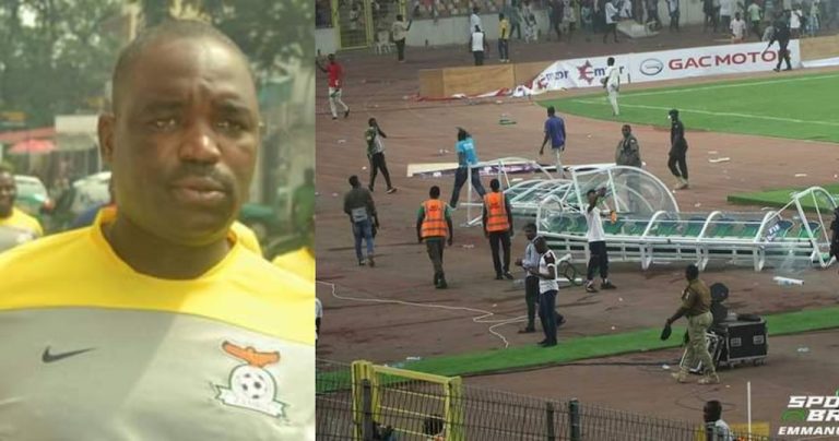 CAF Official dies after violence broke at the end of Ghana’s victory over Nigeria in Abuja 