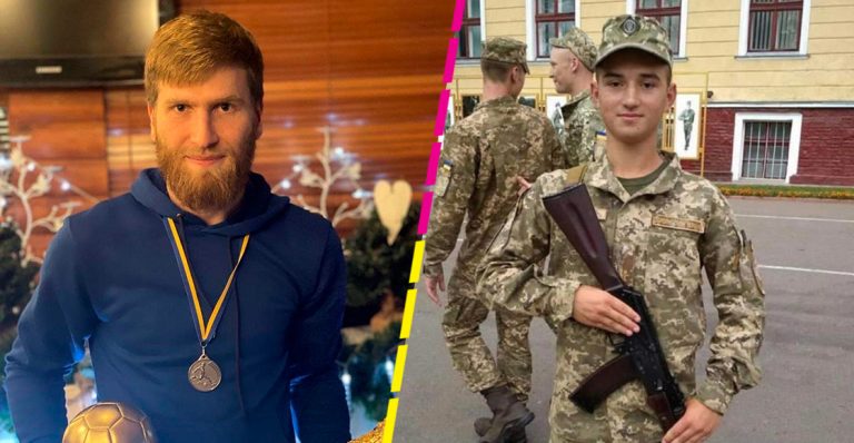 Two Ukrainian footballers die defending their country 