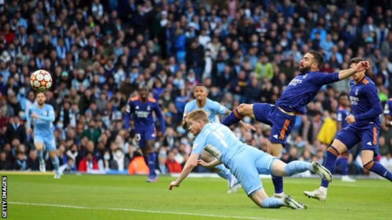 Champions League: Man City edge Real Madrid in seven-goal thriller