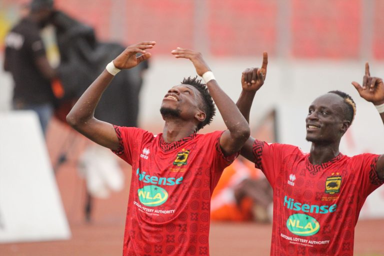 Franck Etouga 3 goals away from tallying Kotoko legend Opoku Afriyie’s record