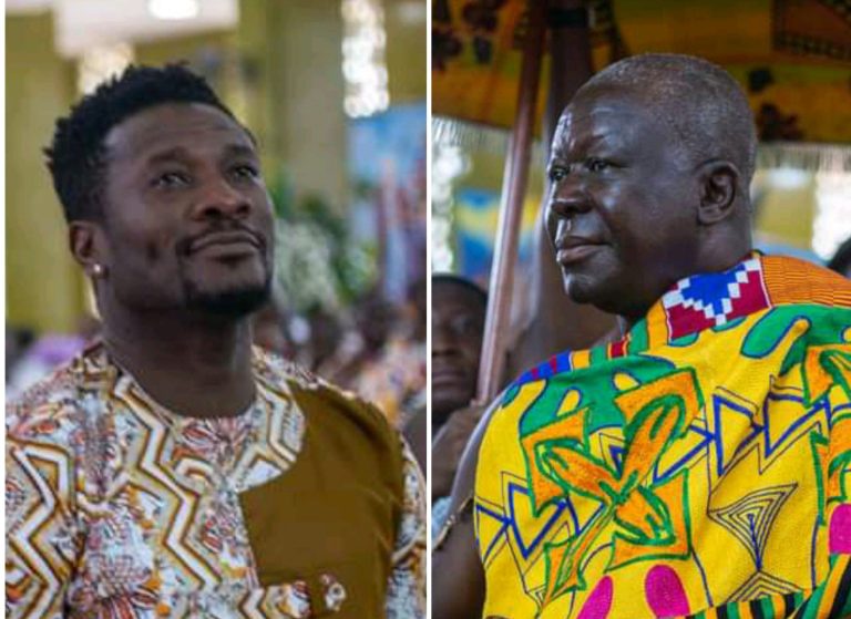 Otumfuo Osei Tutu II heaps praise on Ghana legend Asamoah Gyan