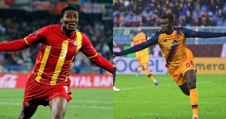 ‘It’s too early’ – Asamoah Gyan reacts to Afena-Gyan’s comparison