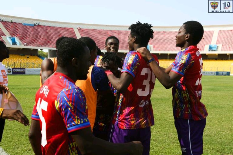 Samuel Boadu names Hearts Of Oak starting line-up to face Dreams FC in the FA Cup semis
