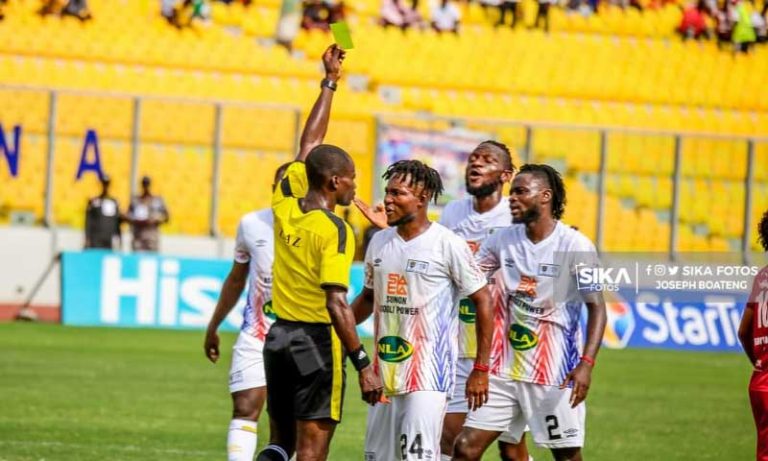 GFA suspends referee Kennedy Padi who officiated Kotoko vs Hearts clash in Kumasi