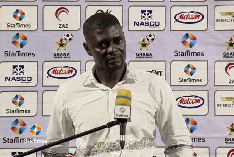 Samuel Boadu not satisfied with Hearts of Oak display despite FA Cup win over Skyy FC
