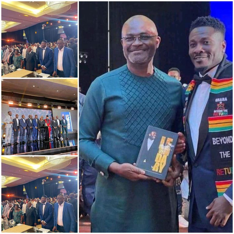 Ghana legend Asamoah Gyan launches his book titled “LeGyandary” [+PHOTOS]
