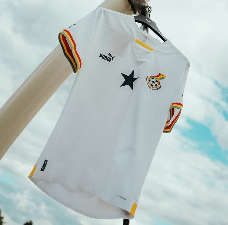 Puma officially unveils Black Stars 2022 home kit