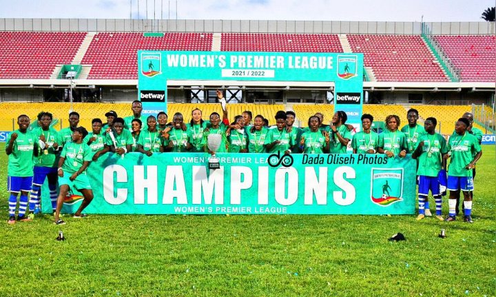 ????? ?????? ?????? beat Hasaacas Ladies to clinch 2021/22 Women’s Premier League title