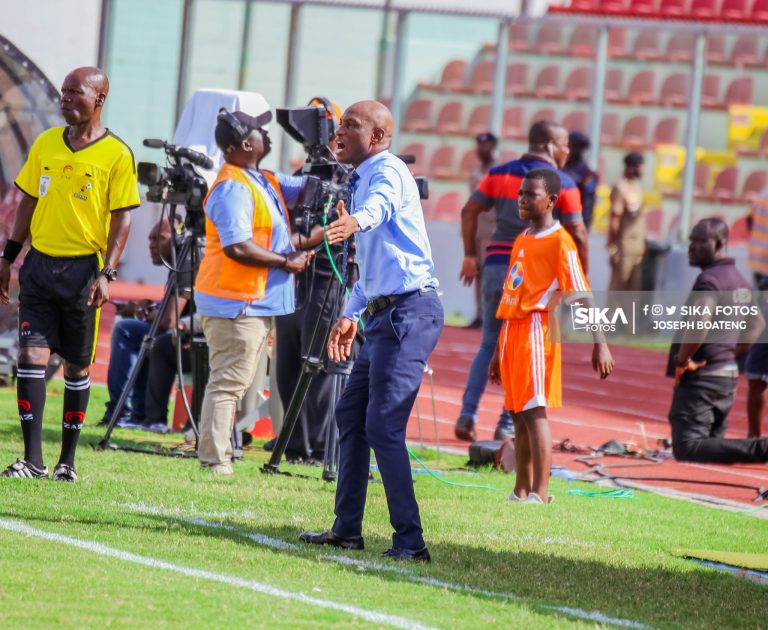 Kotoko coach Prosper Narteh reveals why he made ZERO substitutions against Aduana
