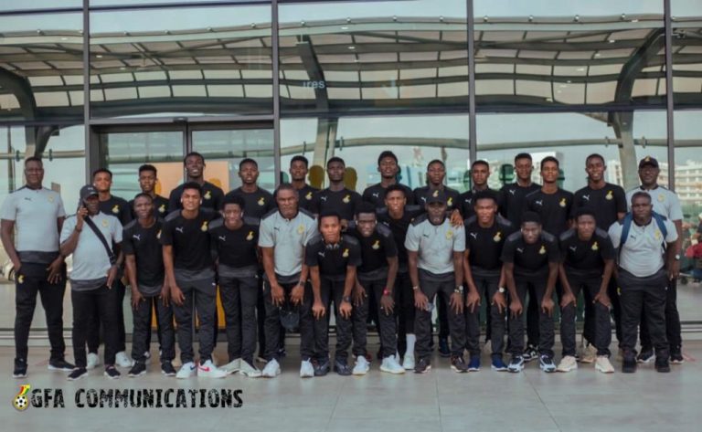 Black Satellites depart Ghana for Niger with 20 players for WAFU Cup