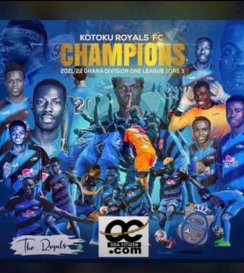 Kotoku Royals clinch promotion to Ghana Premier  League