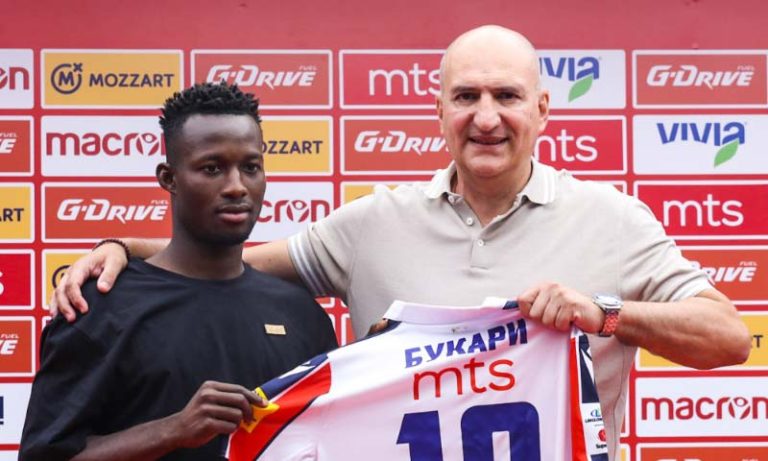 Ghana’s Osman Bukari joins  Red Star Belgrade