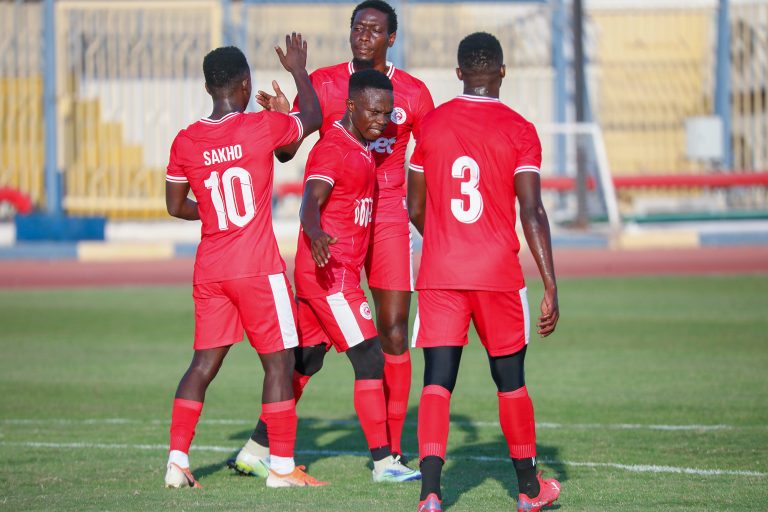Augustine Okrah scores on his debut for Simba SC against Ismaily in pre-season friendly