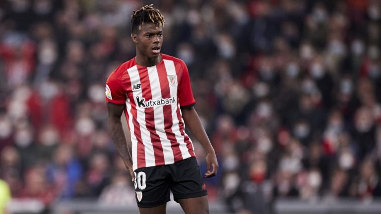 Nico Williams names Asamoah Gyan as his favourite Ghanaian player ever