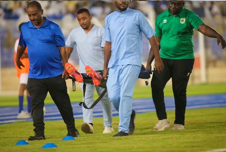 Kotoko’s Frederick Asare sustain injury in pre-season friendly against Al Hilal