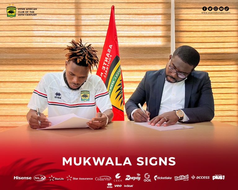 OFFICIAL: Asante Kotoko announce Steven Mukwala’s signing