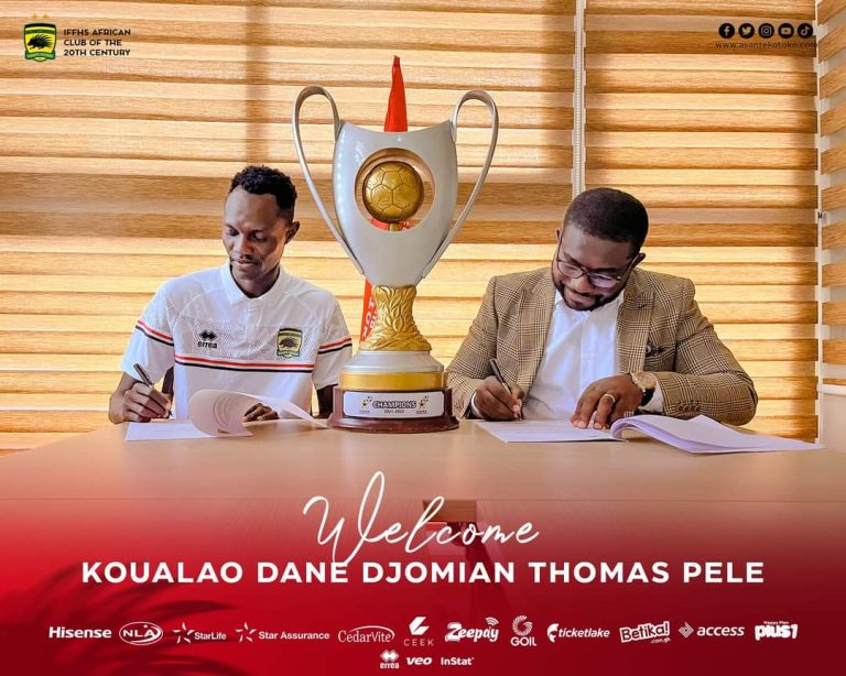 OFFICIAL: Asante Kotoko announce signing Cameroonian defender  Thomas Pele