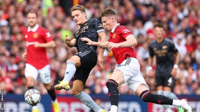 Man United 3-1 Arsenal: Antony scores on his debut to end Arsenal’s winning run