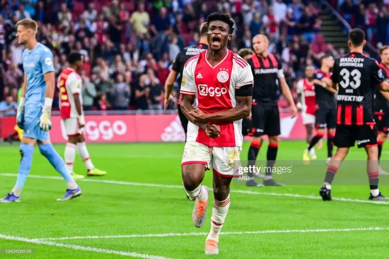 VIDEO: Watch Mohammed Kudus’ two goals in Ajax’s heavy win over Heerenveen