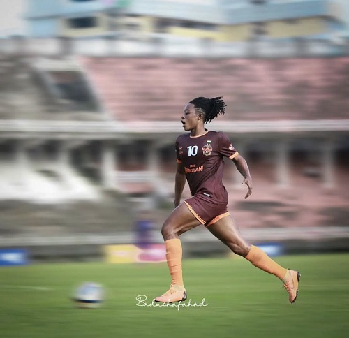 Vivian Konadu: Meet the Black Queens striker who has scored 33 goals in 7 games in India