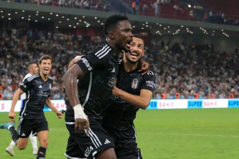 VIDEO: Daniel Amartey scores 10 minutes into his first competitive appearance for Besiktas