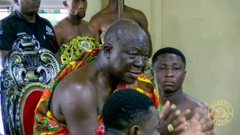 Don’t rush for a trophy rather build Kotoko – Otumfuo tells Coach Ogum